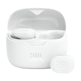 JBL Tune Buds - White - True wireless Noise Cancelling earbuds - Hero